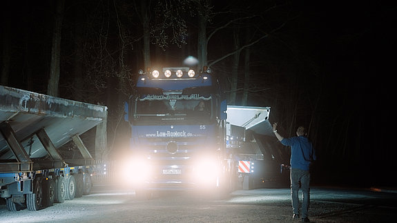 Schwerlasttransport Ostseestaal