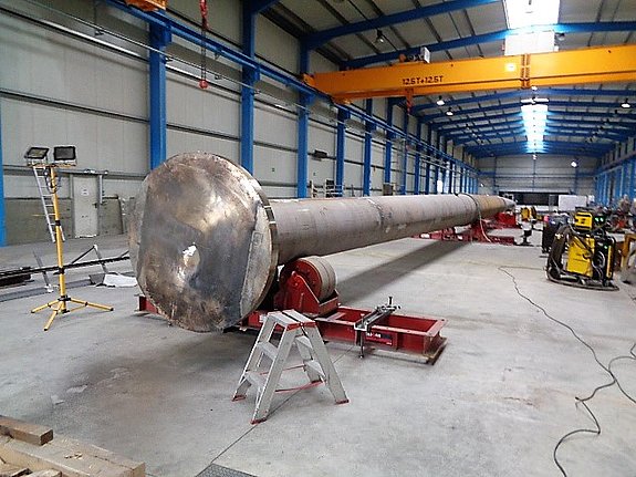 Königsweg Mast mit Fussplatte