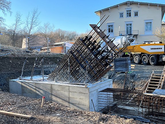 Königsweg Abspannfundament Nord